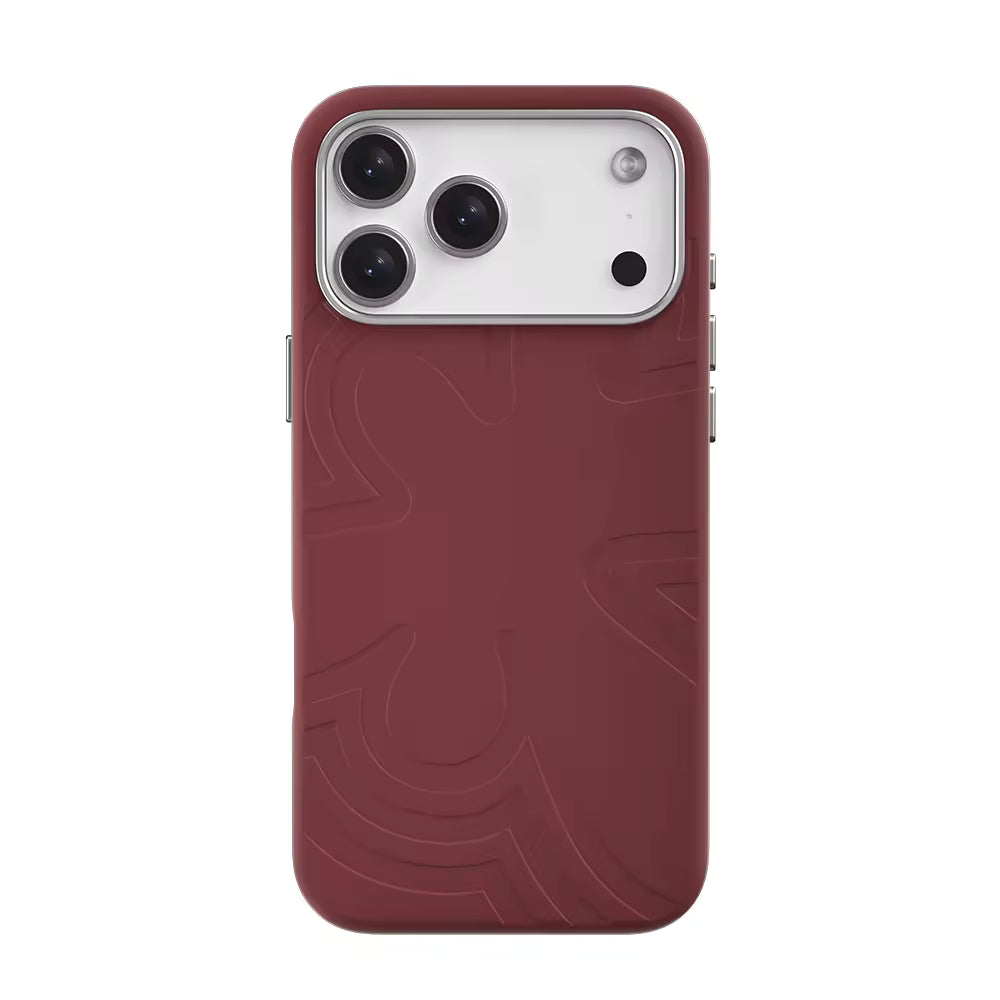 Valente Store Silicone Back Cover Compatible with iPhone 17 Pro Soft Matte Finish Shockproof Protective Case Anti-Scratch Slim Phone Cover