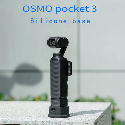 Valente Silicone Stand Base Compatible with DJI Osmo Pocket | Anti-Slip Desktop Holder Dock for Osmo Pocket Camera