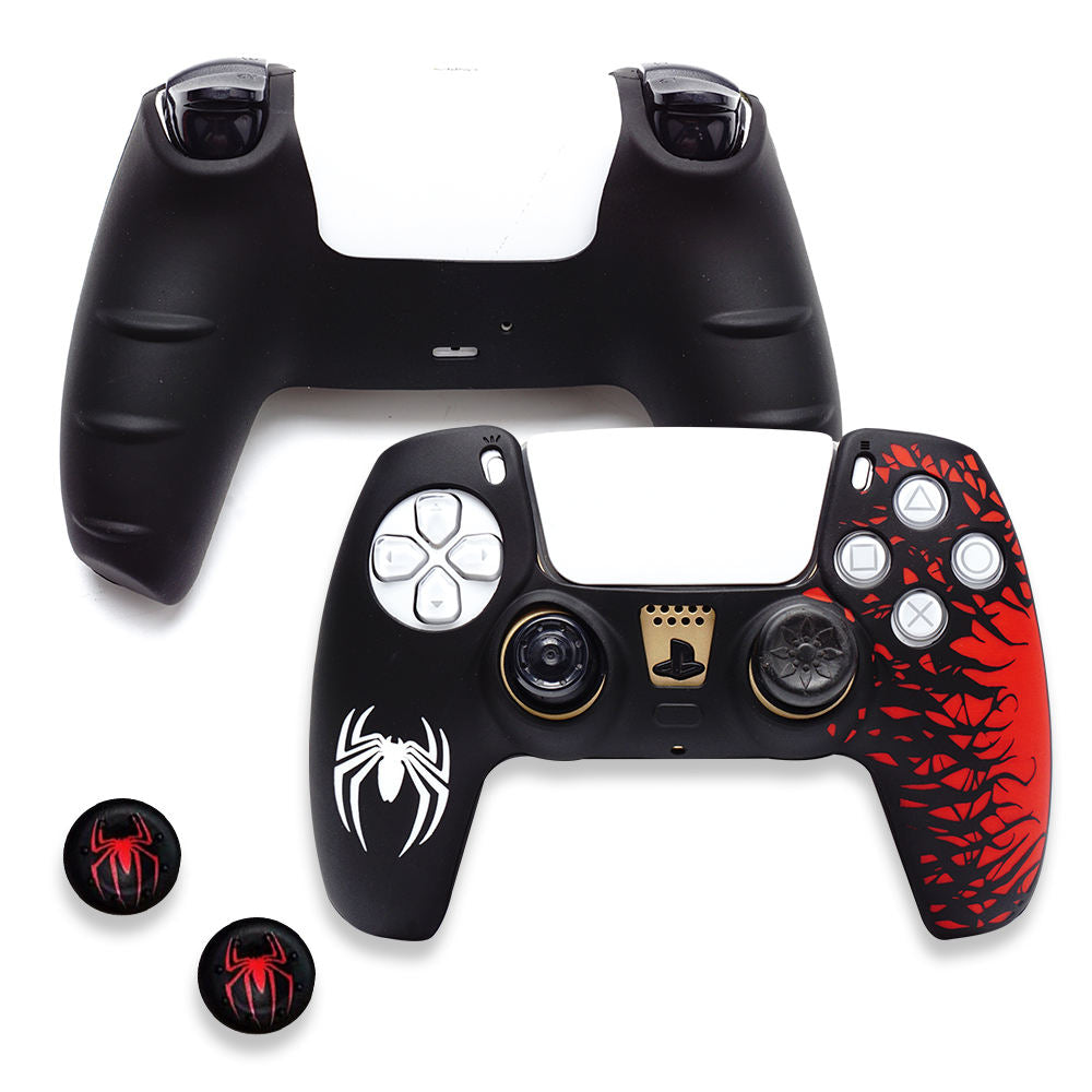 Valente Silicone Protector Case Compatible with PS5 Controller | Anti-Slip Shockproof Grip Cover | Gaming Controller Protective Skin