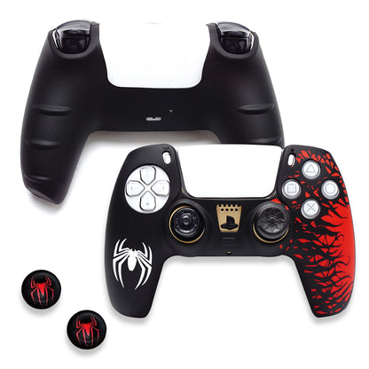 Valente Silicone Protector Case Compatible with PS5 Controller | Anti-Slip Shockproof Grip Cover | Gaming Controller Protective Skin