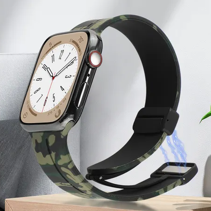 Valente 42mm/44mm/45mm/49mm Magnetic Buckle Strap For Apple Watch Series 8,7,6,5,SE,Ultra