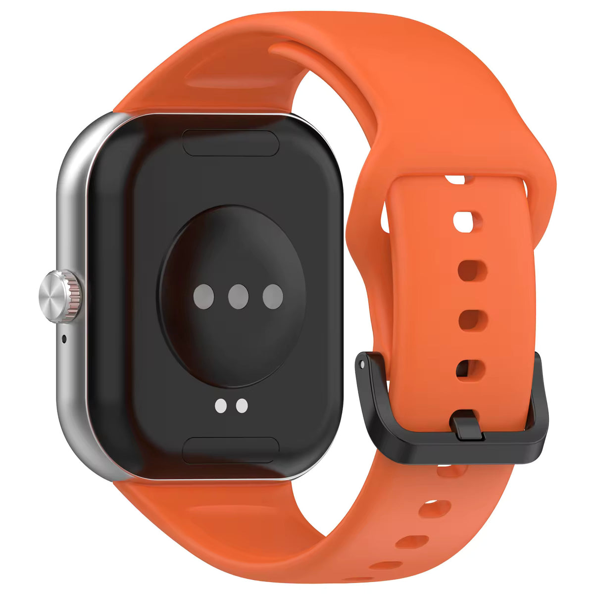 Valente Silicone Strap Compatible with Redmi Watch Move | Soft Replacement Watch Band | Adjustable Sport Wrist Band with Secure Buckle (pack of 3)