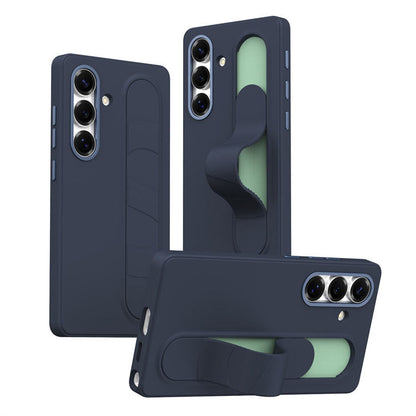 Valente Protective Case with Finger Strap & Stand Feature Compatible with Samsung Galaxy S25 Ultra – Slim Shockproof Cover with Enhanced Grip & Hands-Free Viewing