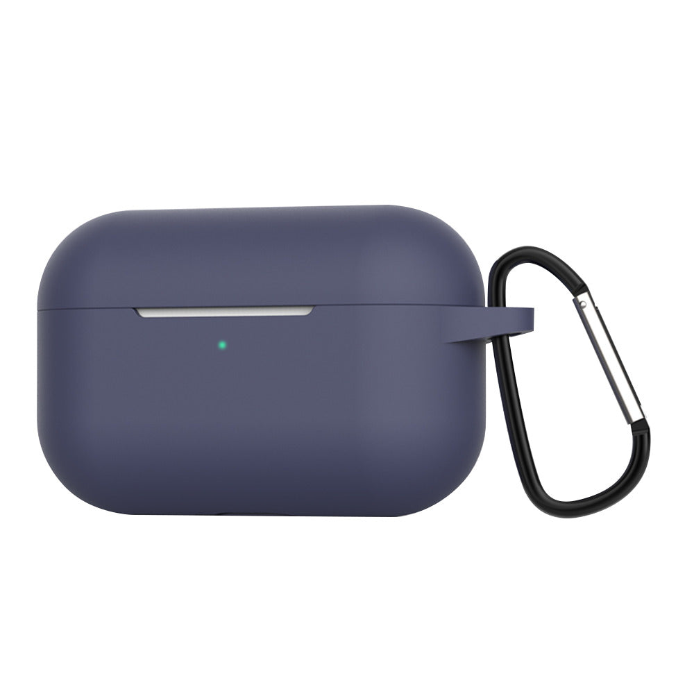Valente Protective Silicone Case Compatible with AirPods Pro 3 – Shockproof Cover with Carabiner Clip & Full Protection