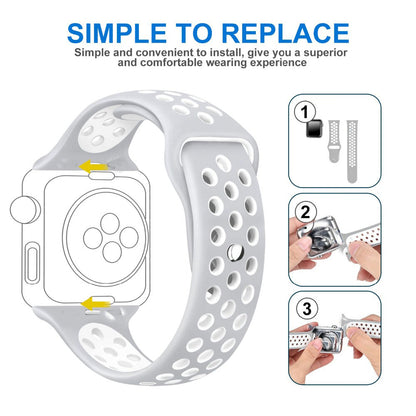 Valente Sporty Silicone Strap Compatible with Firebol Visionary BSW046, Ring BSW005, Call BSW014, Ring Pro BSW029,Cosmos engage,Cosmos hues,Boat wave Elevate