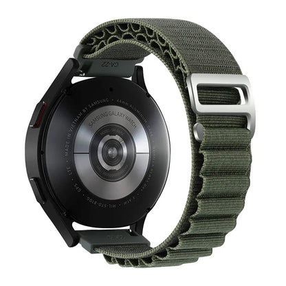 Valente 20mm Alpine Loop Watch Strap for Galaxy Watch Active 2 (40mm & 44mm),Active (40mm), Watch 3 (41mm),Boat Vertex,Amazfit Bip,GTR (42mm),GTS,Dizo Watch 2,firebolt infinity
