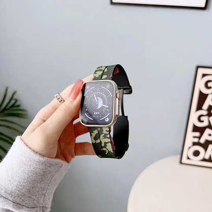Valente 42mm/44mm/45mm/49mm Magnetic Buckle Strap For Apple Watch Series 8,7,6,5,SE,Ultra