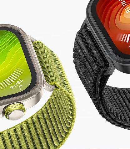 Valente Nylon Strap Compatible with Huawei Watch Fit 3 / Fit 3 Pro / Fit 4 / Fit 4 Pro | Adjustable Breathable Loop Band for Smartwatch