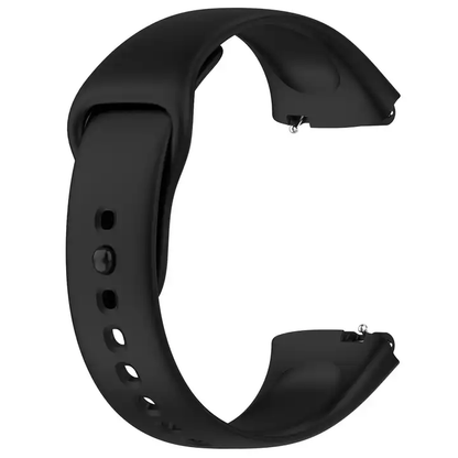 Black Silicone strap for the Redmi Watch 3 Active