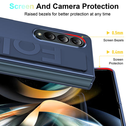  Samsung Galaxy Fold 5 case with grip strap for easy handling