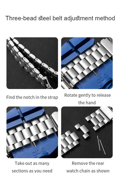 Valente 22mm Metal Watch Strap for Noise halo, Colorfit Pro 3,Colorfit Ultra,Oneplus Watch,Fossil Gen 5E 44mm, Gen 5(44mm),firebolt Invincible Plus, Legacy,cobra,Pebble Cosmos Luxe 2.0.