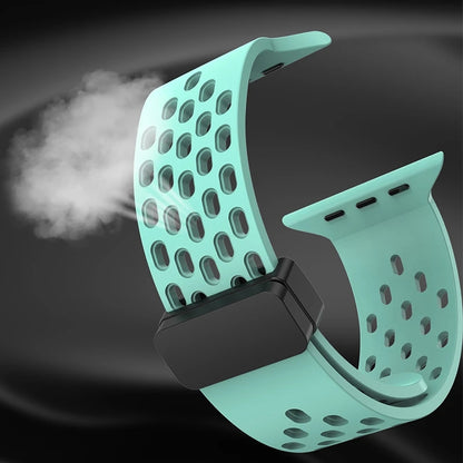 Valente breathable Magnet Buckle Strap For Apple Watch Series 8,7,6,5,SE,Ultra