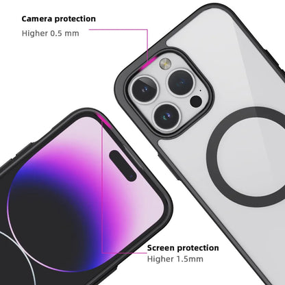 Valente Polycarbonate MagSafe-Compatible Electroplate Case for iPhone 15 Pro Max