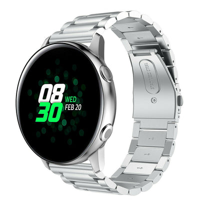 Valente 22mm Metal Watch Strap for Noise halo, Colorfit Pro 3,Colorfit Ultra,Oneplus Watch,Fossil Gen 5E 44mm, Gen 5(44mm),firebolt Invincible Plus, Legacy,cobra,Pebble Cosmos Luxe 2.0.