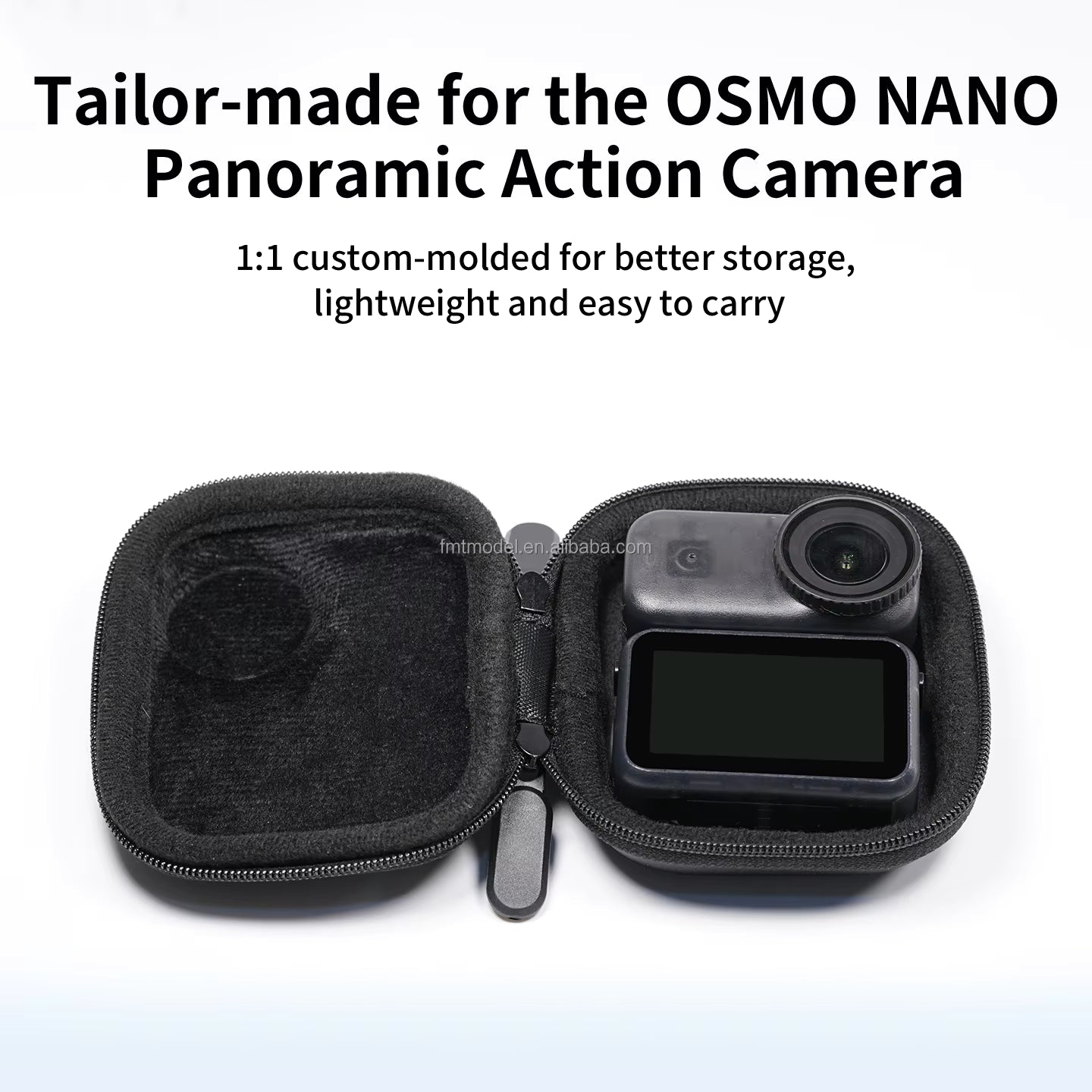 Valente Portable Storage Case Compatible with DJI Osmo Nano | Hard Protective Carrying Case with Shockproof Travel Protection