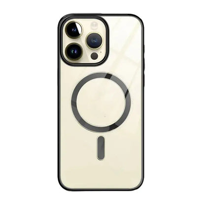 Valente Polycarbonate MagSafe-Compatible Electroplate Case for iPhone 15 Pro