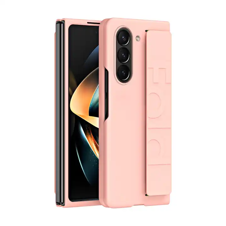Valente Hard Polycarbonate Tpu Case Cover With Wrist Strap For Galaxy Z Fold 5