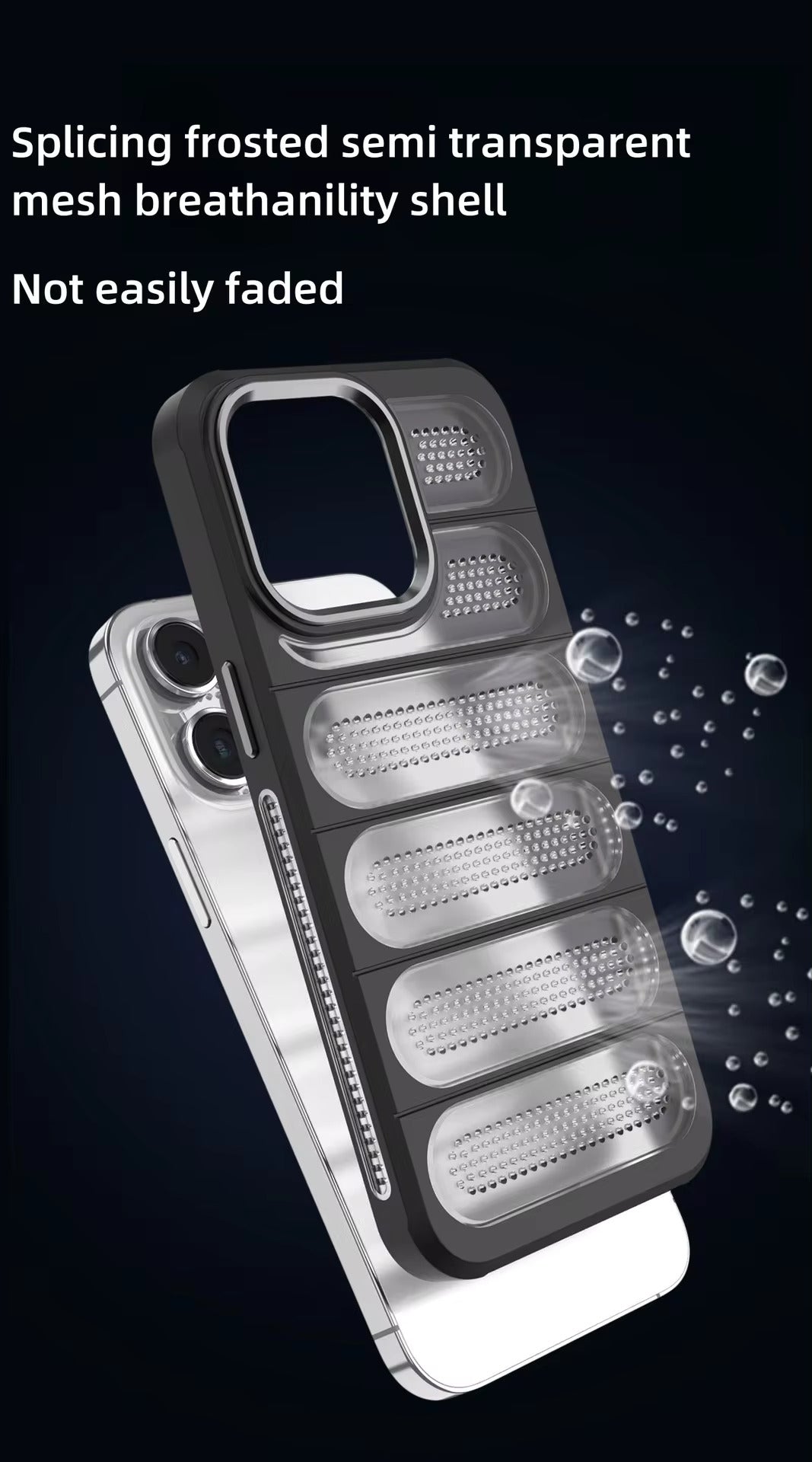 Valente Premium Shockproof iPhone 15 Case with Rugged Grip - Heavy Duty Protection and Non-Slip Design