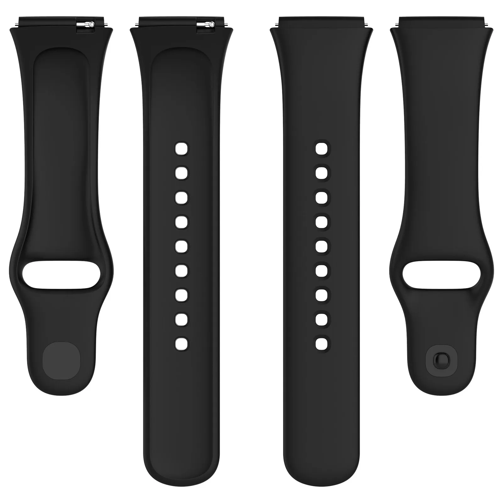 Black silicone strap for the Redmi Watch 3 Active