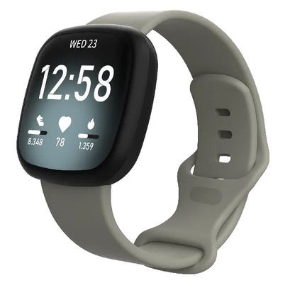 Valente Silicone Watch Strap Compatible with Fitbit Versa 3 / Sense only