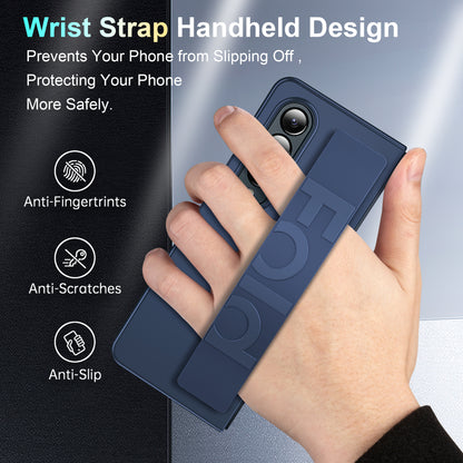 Samsung Galaxy Fold 5 case with grip strap for easy handling