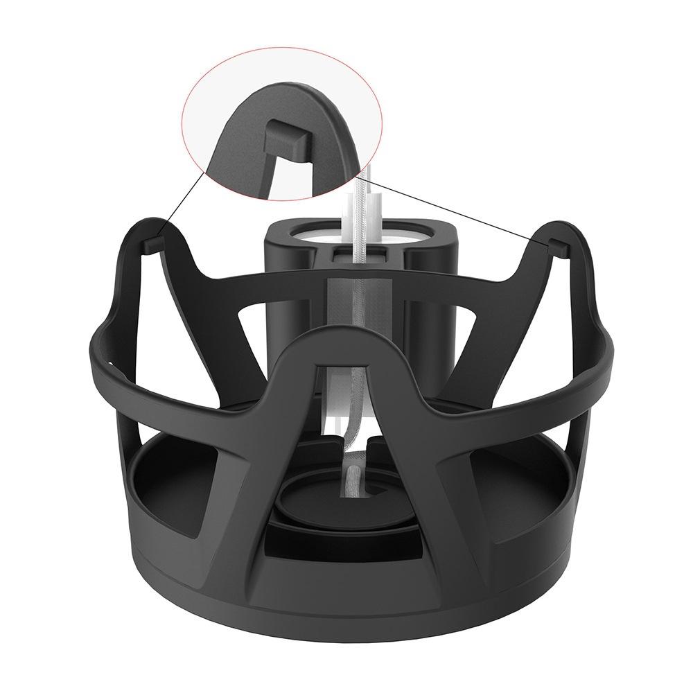 Valente Wall Mount Stand Compatible with Apple HomePod Mini | Space Saving Speaker Holder with Cable Management Organizer