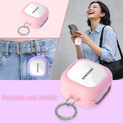 Valente Hybrid Protective Case Compatible with Buds 4 | Shockproof Hard + Soft Cover with Secure Fit | Scratch Resistant Earbuds Case