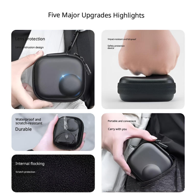 Valente Portable Storage Case Compatible with DJI Osmo Nano | Hard Protective Carrying Case with Shockproof Travel Protection