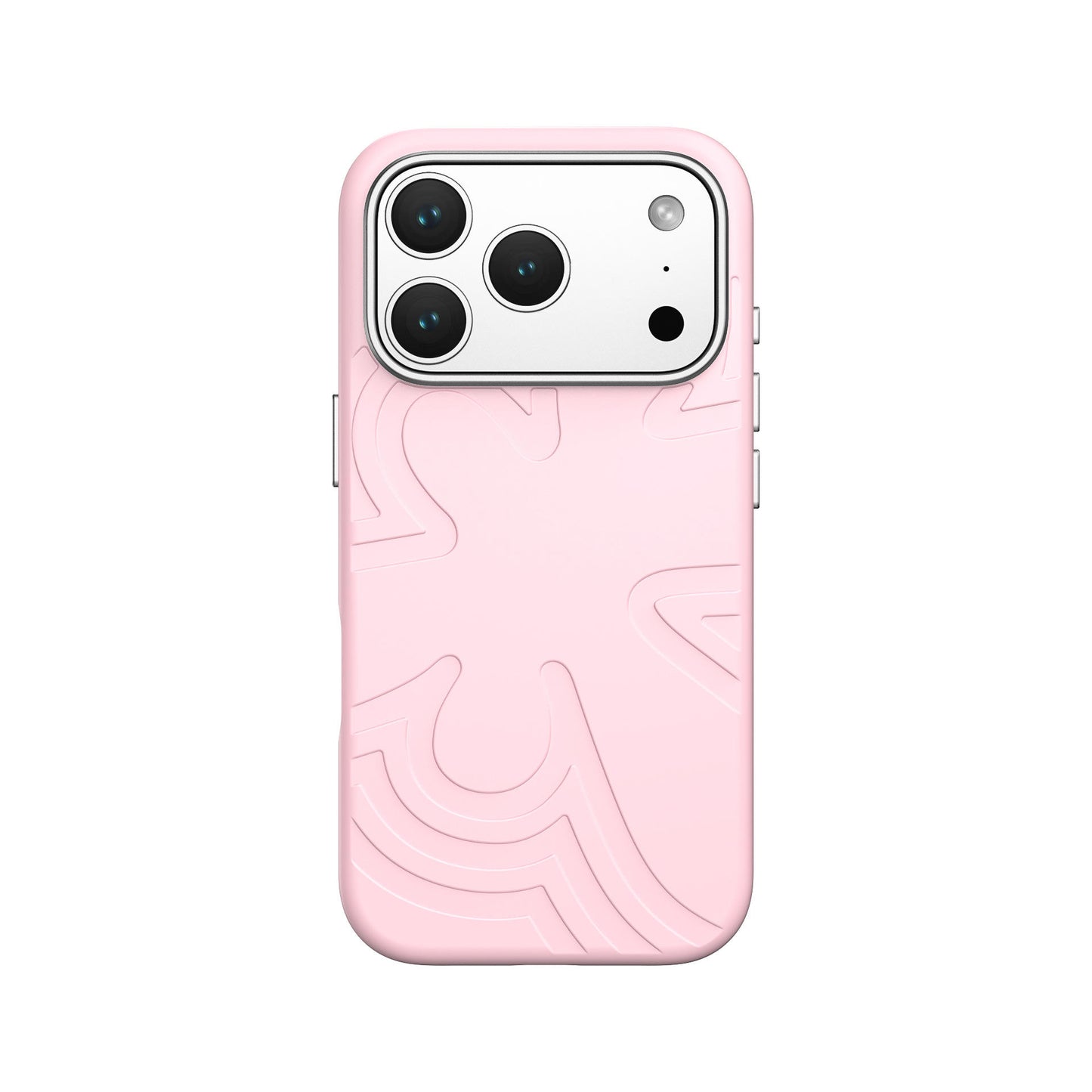 Valente Store Silicone Back Cover Compatible with iPhone 17 Pro Soft Matte Finish Shockproof Protective Case Anti-Scratch Slim Phone Cover
