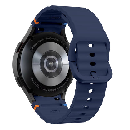 Valente Silicone 22mm Sport Strap Compatible with Noise Twist, Halo 2, Pulse 2 Pro, Macro, Fire-Boltt Phoenix Pro, Ninja Call Pro Max, Boult Trail Smart Watch