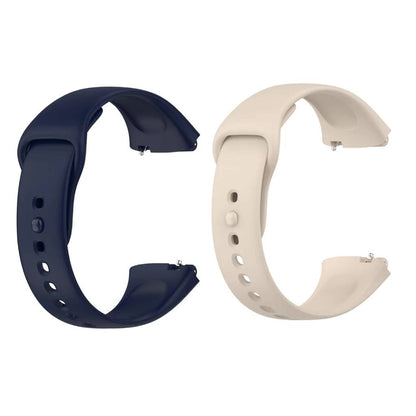 Valente Soft Silicone Watch Straps for Redmi Watch 3 Active (pack of 2)