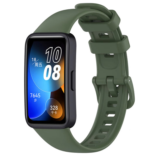 Valente Soft Silicone Sport Strap Compatible with Huawei Band 8 / Band 9 – Comfortable & Adjustable Replacement Wristband