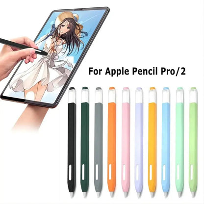 Valente Silicone Skin Covers for Apple Pencil 2/Pro - Sleek, Non-Slip Grip