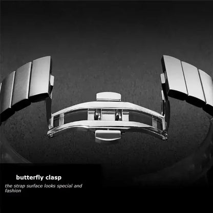 Valente Huawei Band 9 10 11 stainless metal strap premium formal dress view