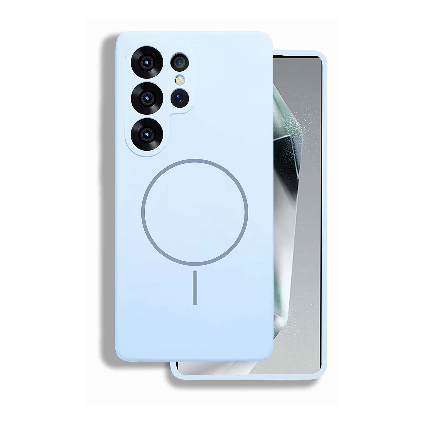 Valente Premium Liquid Silicone Case for Samsung Galaxy S26 Ultra – MagSafe Compatible, Anti-Fingerprint, Shockproof Protection