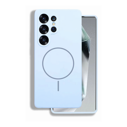 Valente Premium Liquid Silicone Case for Samsung Galaxy S26 Ultra – MagSafe Compatible, Anti-Fingerprint, Shockproof Protection