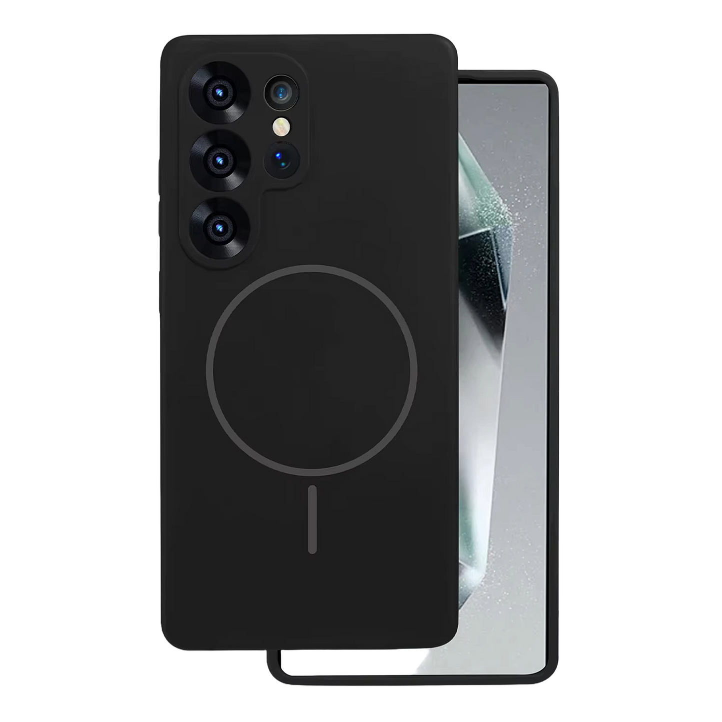 Valente Premium Liquid Silicone Case for Samsung Galaxy S26 Ultra – MagSafe Compatible, Anti-Fingerprint, Shockproof Protection