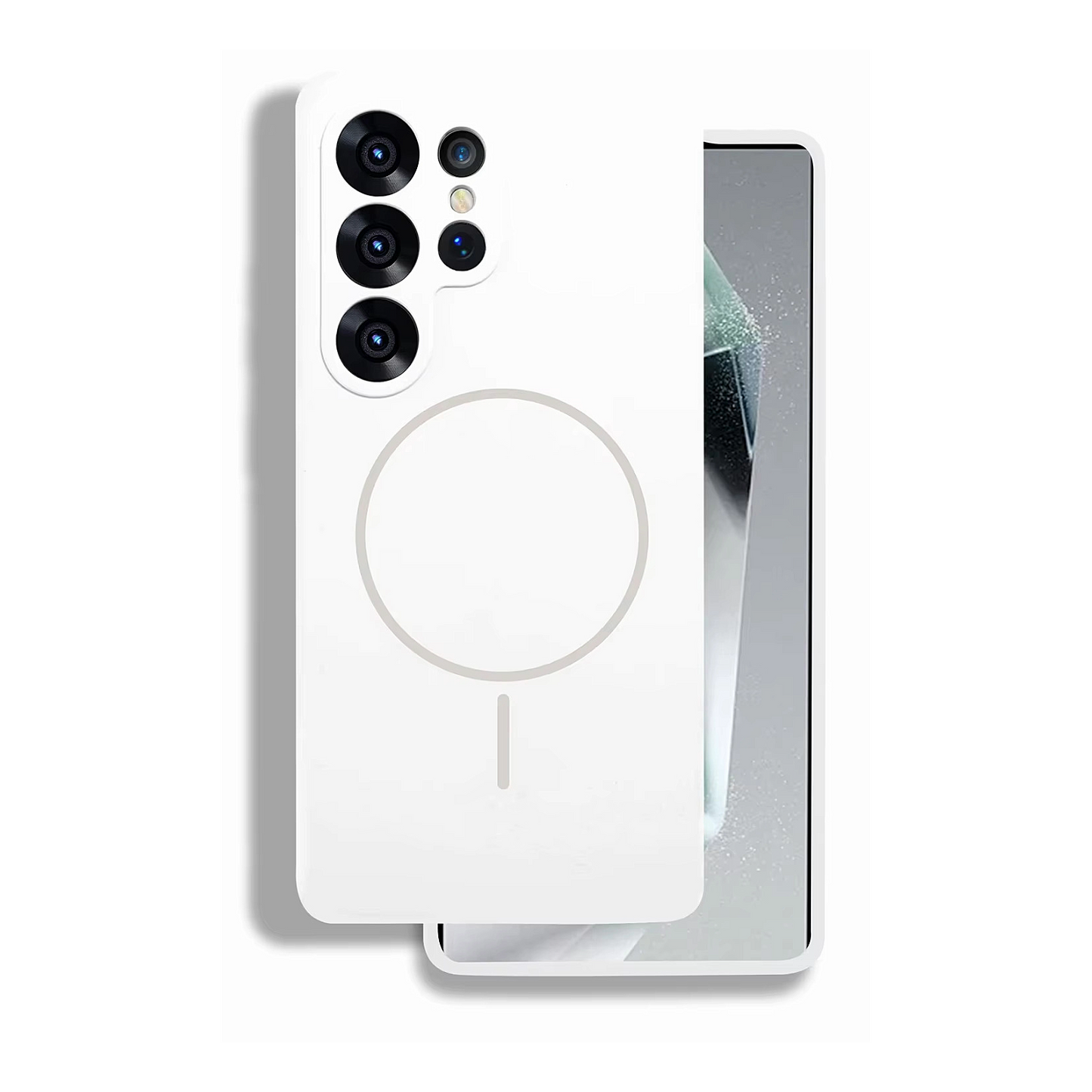 Valente Premium Liquid Silicone Case for Samsung Galaxy S26 Ultra – MagSafe Compatible, Anti-Fingerprint, Shockproof Protection