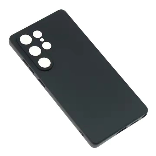 Valente Galaxy S25 Ultra soft silicone case anti-fingerprint camera cutout view