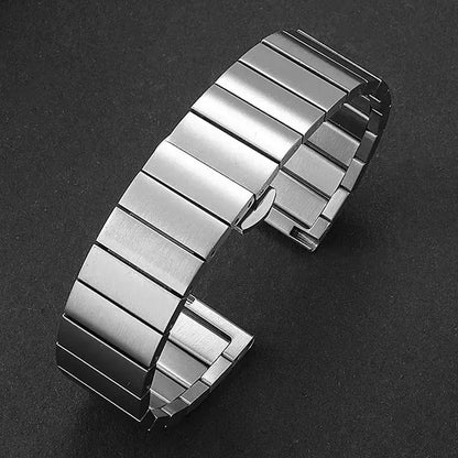 Valente Metal Strap Compatible with Huawei Band 11 / 10 / 9 / 8 | Stainless Steel Replacement Watch Band | Adjustable Link Wrist Strap with Secure Clasp