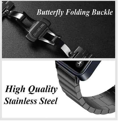 Valente Huawei Band 8 9 10 11 metal strap all colour options black silver