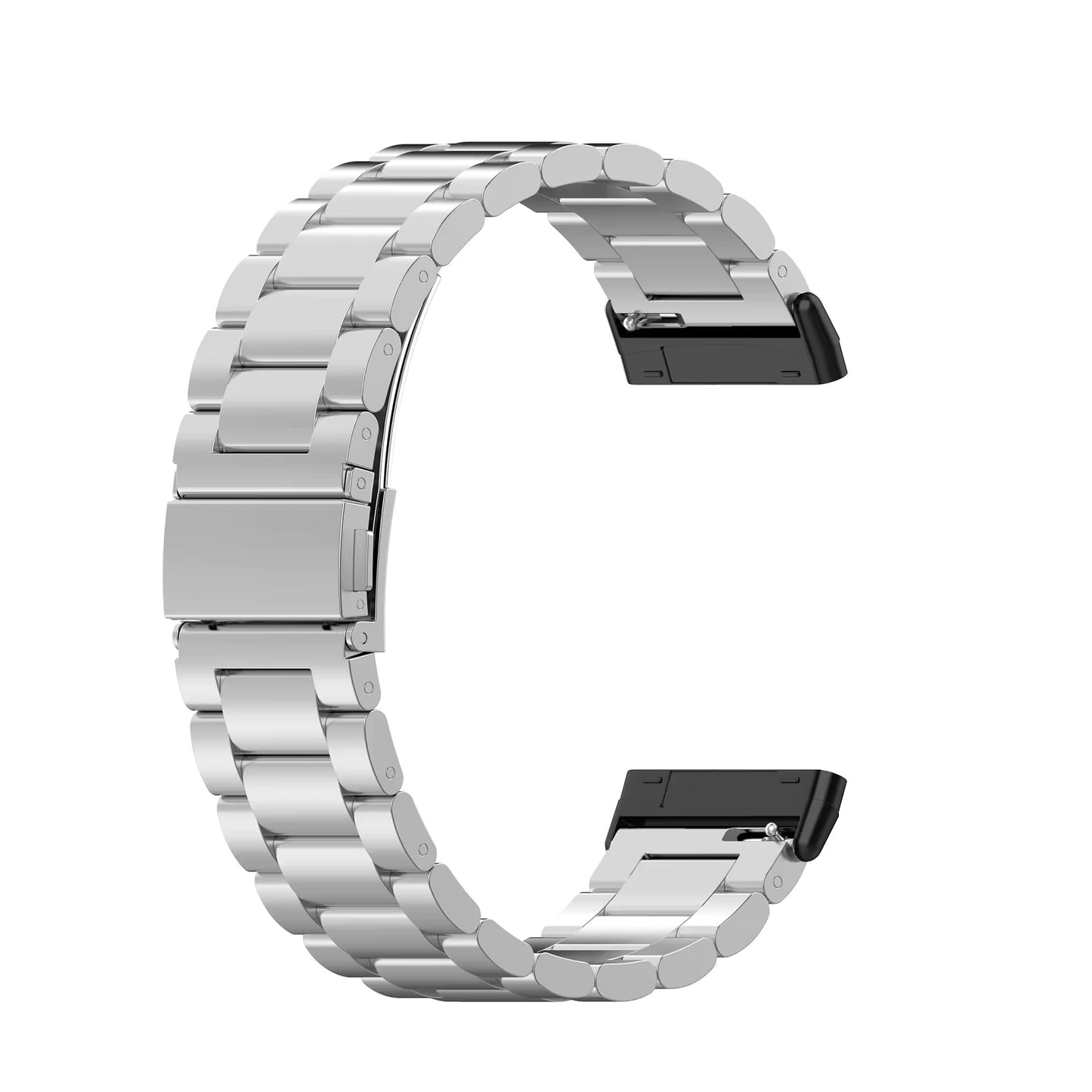 Valente Metal Watch Strap Compatible For Fitbit Versa 3, Versa 4 , Sense & Sense 2 only