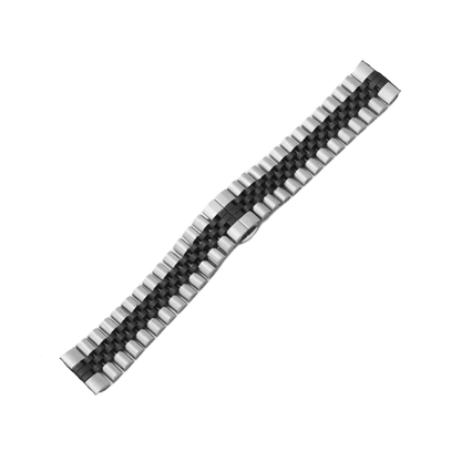 Valente 22mm Rado Metal Watch Strap for Noise halo, Colorfit Pro 3,Colorfit Ultra,Oneplus Watch,Fossil Gen 5E 44mm, Gen 5(44mm),firebolt Invincible Plus, Legacy,cobra,Pebble Cosmos Luxe 2.0.