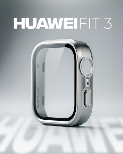 Valente Hard PC Case Compatible with Huawei Watch Fit 3 – Rugged Cover with Built-in Screen Protector