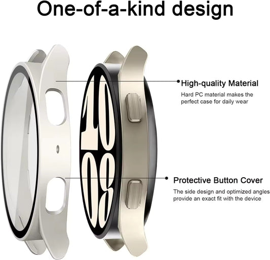 Valente Galaxy Watch 7 44mm protective case side button home button accessible