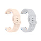 Valente Silicone 22mm Sport Strap Compatible with Noise Twist, Halo 2, Pulse 2 Pro, Macro, Fire-Boltt Phoenix Pro, Ninja Call Pro Max, Boult Trail Smart Watch (Pack of 2)