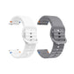 Valente Silicone 22mm Sport Strap Compatible with Noise Twist, Halo 2, Pulse 2 Pro, Macro, Fire-Boltt Phoenix Pro, Ninja Call Pro Max, Boult Trail Smart Watch (Pack of 2)