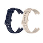 Valente Soft Silicone Sport Strap Compatible with Huawei Band 8 / Band 9 – Comfortable & Adjustable Replacement Wristband (Pack of 2)