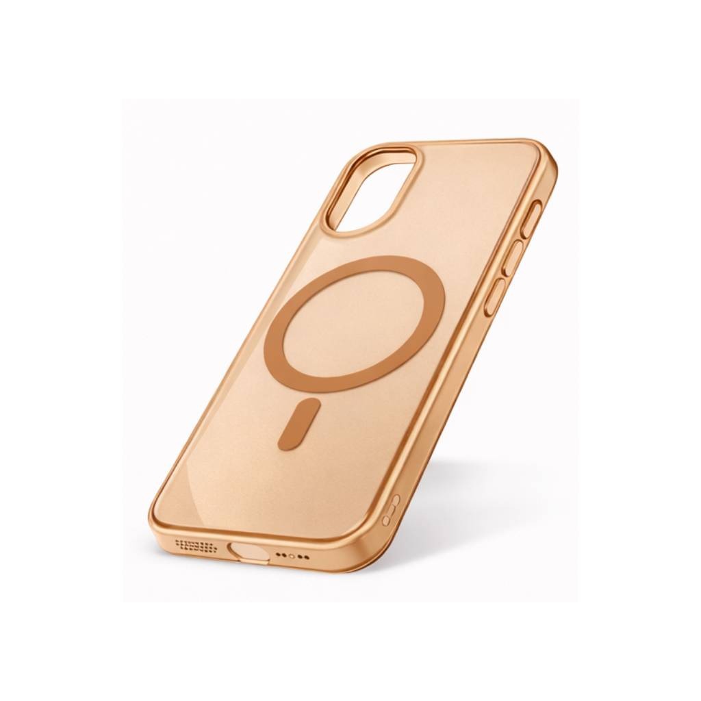 Valente Magnetic Case Compatible with iPhone 17 | Slim Transparent Back Cover with Strong Magnetic Ring | Shockproof Protective Phone Case
