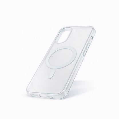 Valente Magnetic Case Compatible with iPhone 17 | Slim Transparent Back Cover with Strong Magnetic Ring | Shockproof Protective Phone Case